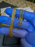 24K SOLID PURE GOLD CUBAN LINK 15.6 G